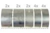 ET ENGINETEAM LH002300 Main Bearings, crankshaft